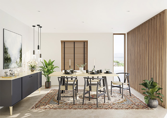 Origin Deluxe, Warm Oak - Motorised Venetian Blind - Image 6